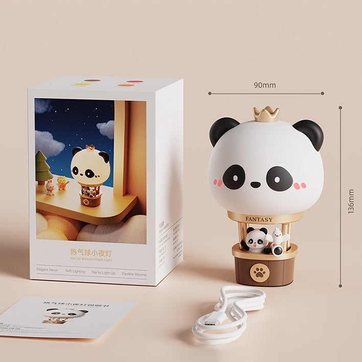 << READY STOCK >> Hot Air Balloon With Cute Animals LED Night Lamp