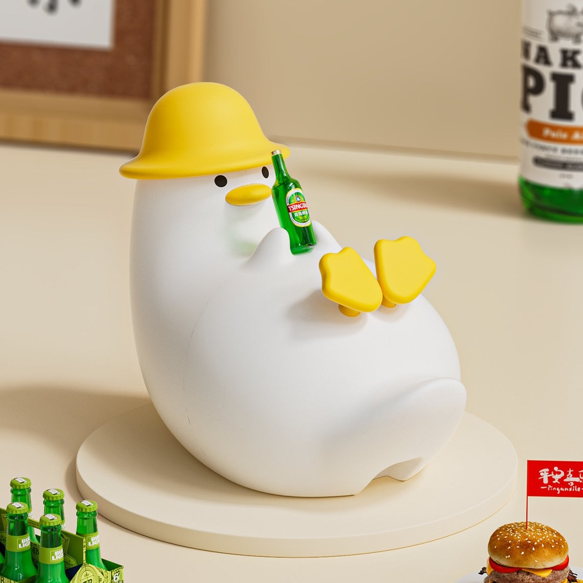 Drunk Duck Silicone LED Night Lamp (5-9 Working Days Delivery)