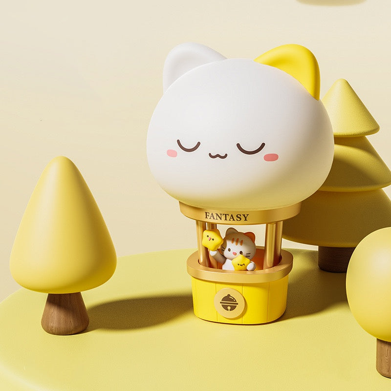 << READY STOCK >> Hot Air Balloon With Cute Animals LED Night Lamp