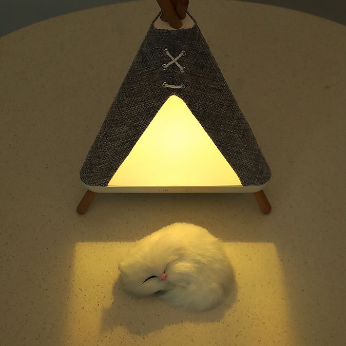 Cat-In-A-Hut Bluetooth Speaker + LED Night Lamp (5-9 Working Days Delivery)