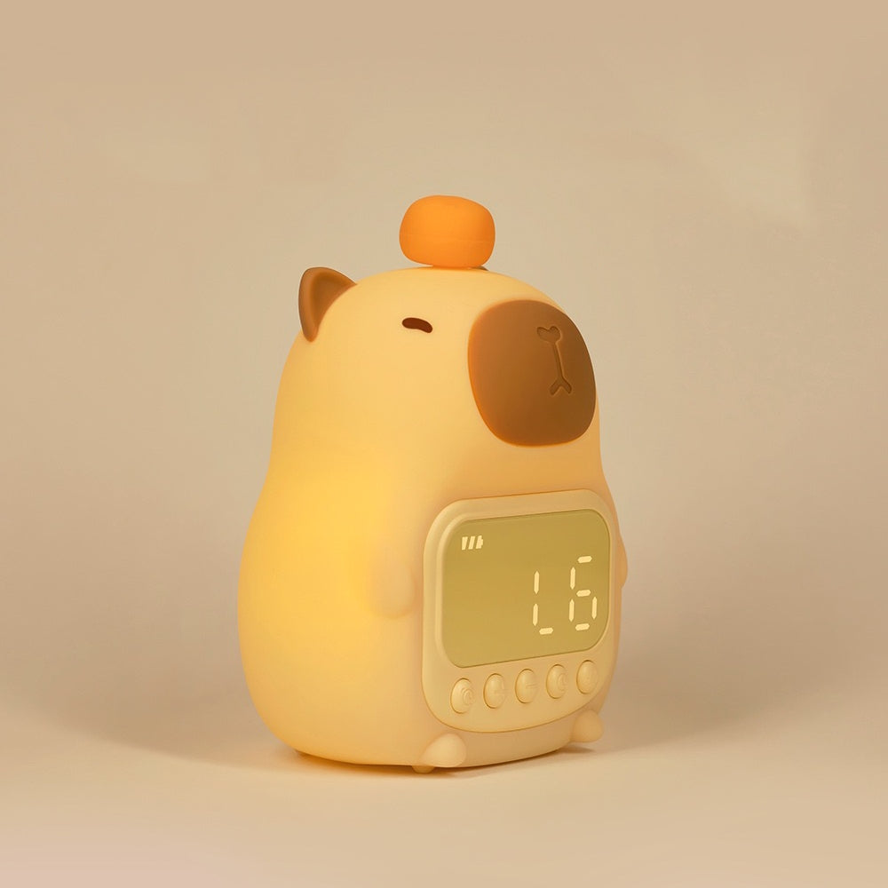 Capybara LED Night Lamp + Alarm Clock (5-9 Working Days Delivery)
