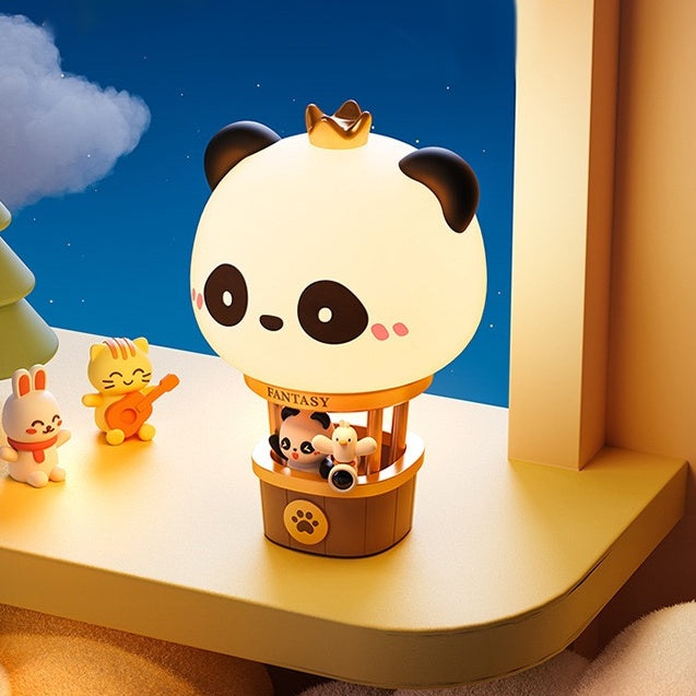 << READY STOCK >> Hot Air Balloon With Cute Animals LED Night Lamp