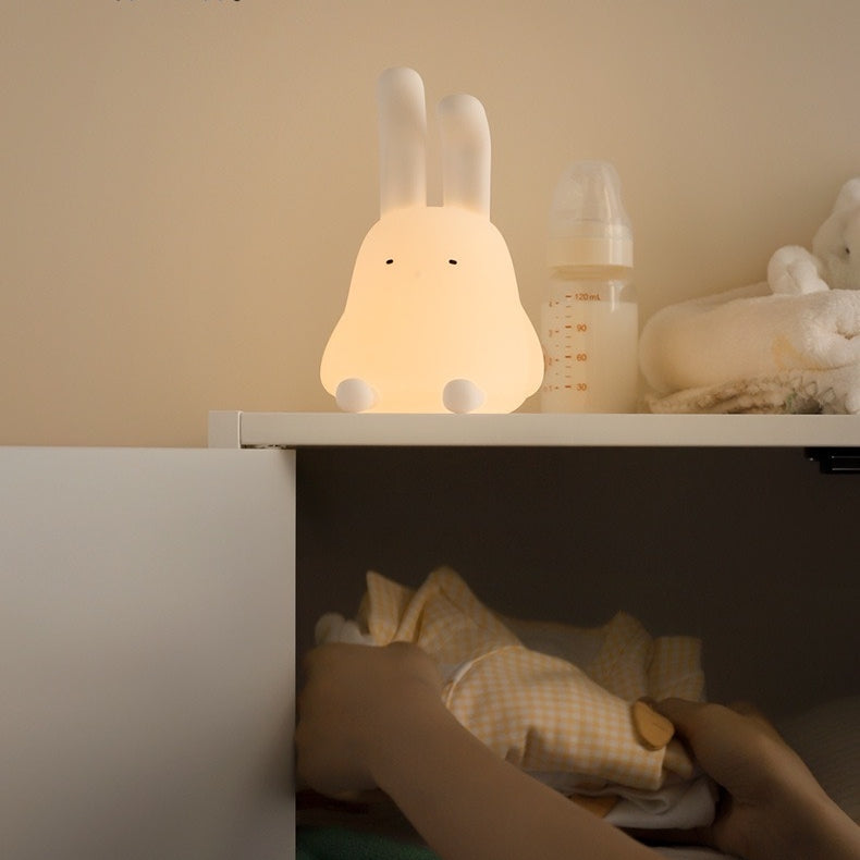 MUID Long Ear Cute Bunny LED Night Lamp (5-9 Working Days Delivery)