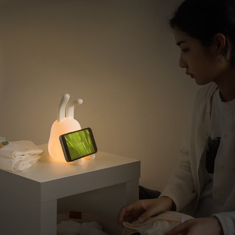MUID Long Ear Cute Bunny LED Night Lamp (5-9 Working Days Delivery)