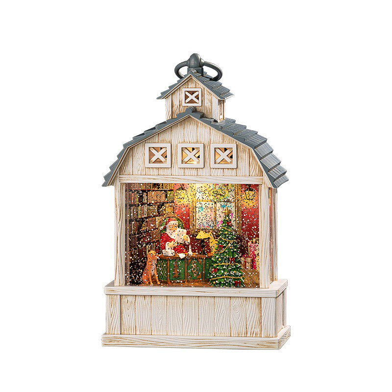 Farm House Snow Dome + Night Lamp (5-9 Working Days Delivery)