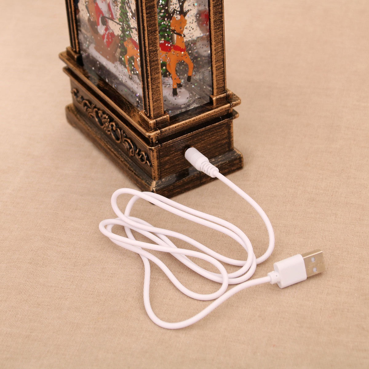 Christmas Arch Pavilion Snow Dome + Night Lamp (5-9 Working Days Delivery)