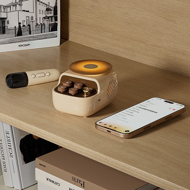 << READY STOCK >> K12 Vinyl Bluetooth Speaker With Fragrance Diffuser