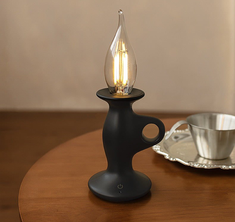 Retro Oil Lamp Rechargeable LED Night Lamp (5-9 Working Days Delivery)