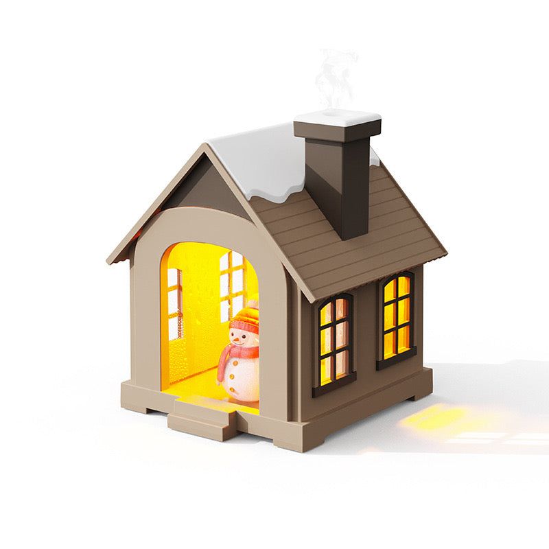 Snowman In Hut Humidifier (5-9 Working Days Delivery)