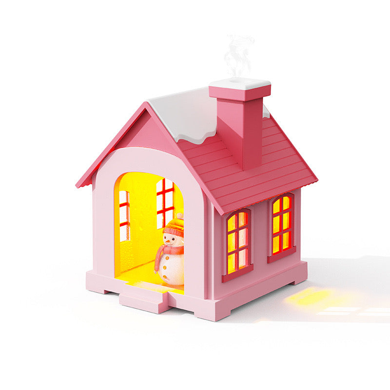 Snowman In Hut Humidifier (5-9 Working Days Delivery)
