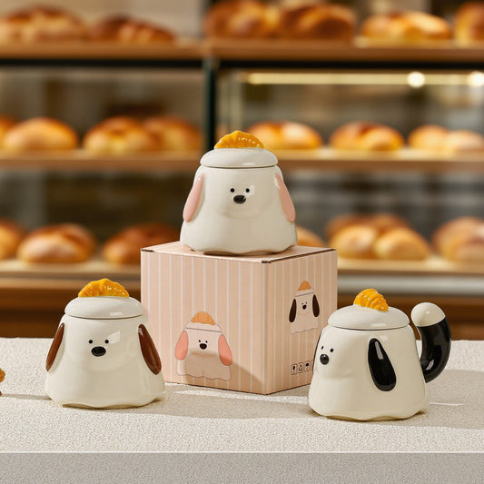 << READY STOCK >> Winter Puppy Coffee Mug