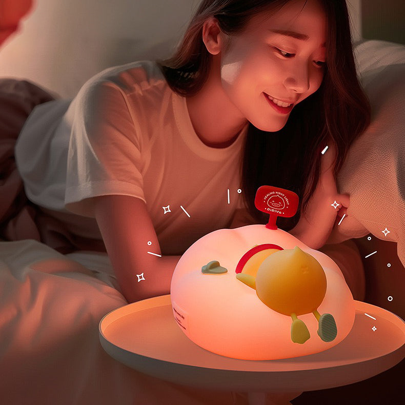 Pipiya Lazy Duck LED Night Lamp (5-9 Working Days Delivery)