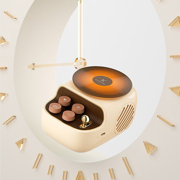 << READY STOCK >> K12 Vinyl Bluetooth Speaker With Fragrance Diffuser