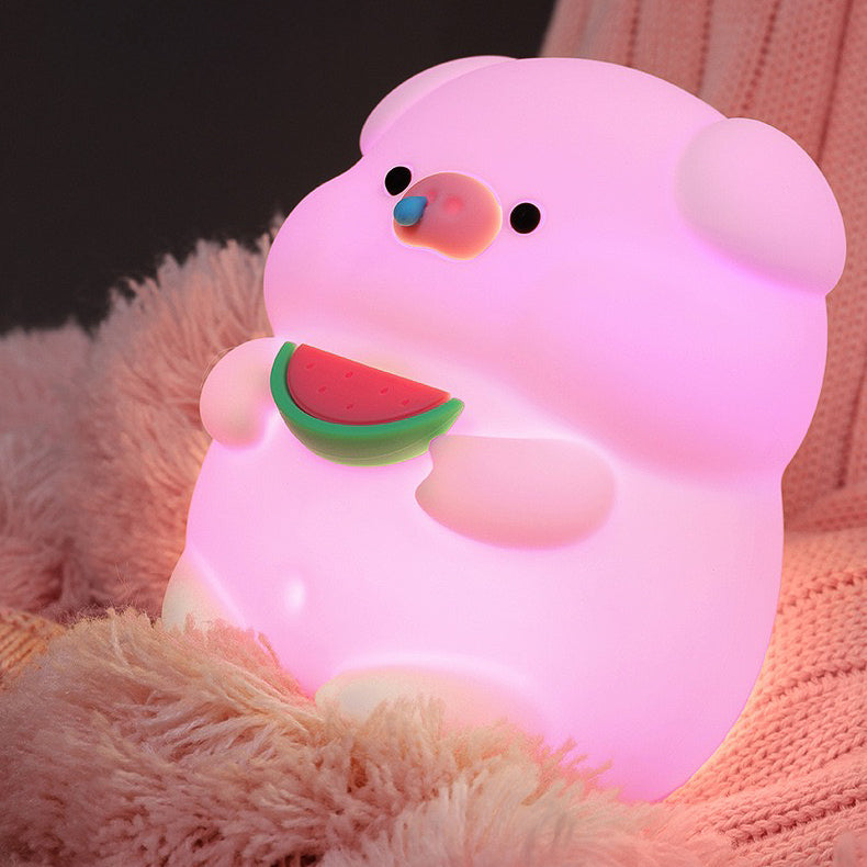 Foodie Pig Silicone LED Night Lamp (5-9 Working Days Delivery)