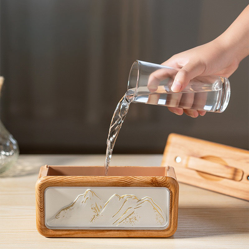 Mountain Scene Night Lamp + Humidifier (5-9 Working Days Delivery)