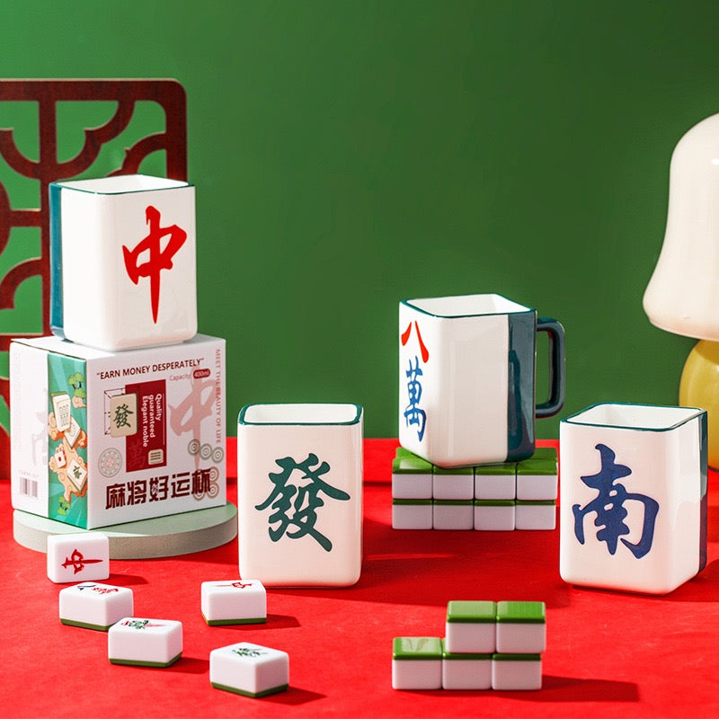 Mahjong Ceramic Coffee Mug (5-9 Working Days Delivery)