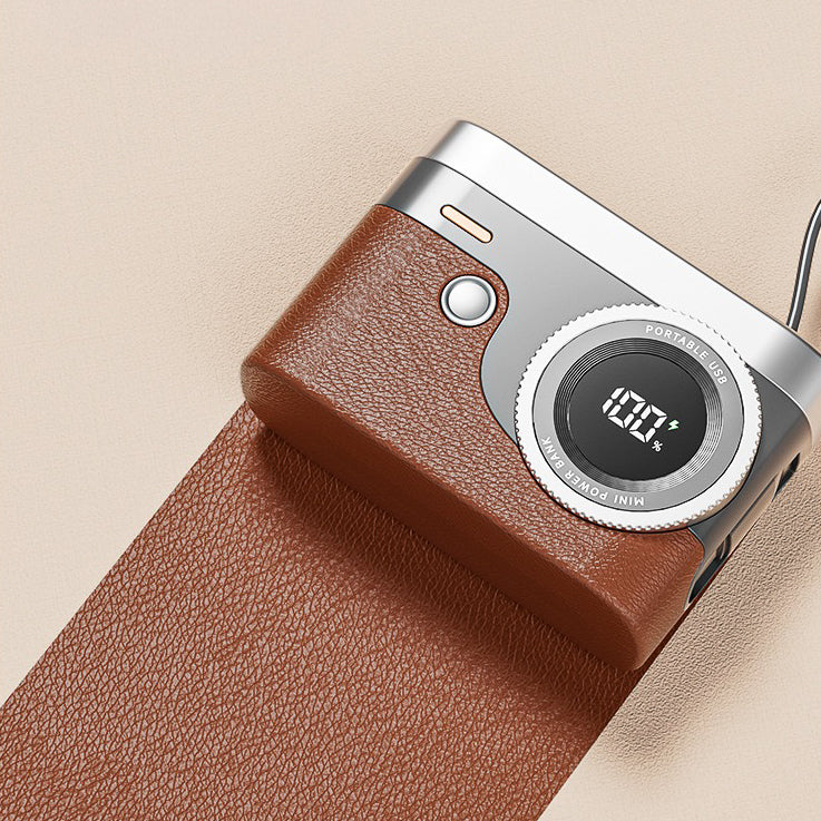 T-03 Retro Camera Powerbank 10000mAh (5-9 Working Days Delivery)