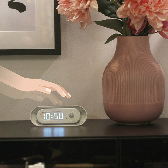 Motion Sensing LED Lamp + Display Clock (5 - 9 Working Days Delivery)