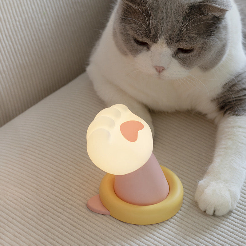 Cat Paw Wall-Mounted LED Night Lamp (5-9 Working Days Delivery)