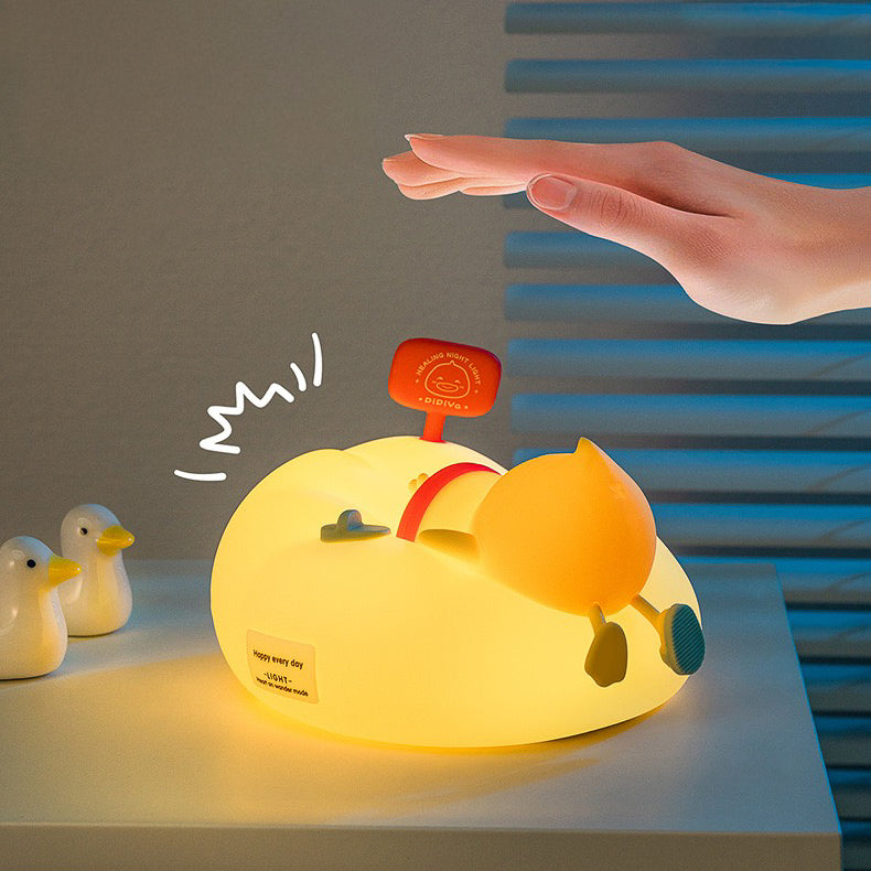 Pipiya Lazy Duck LED Night Lamp (5-9 Working Days Delivery)