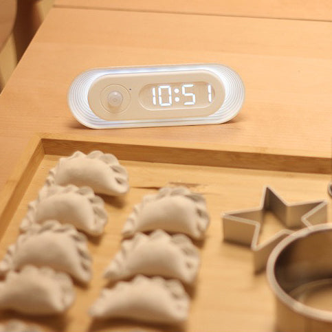 Motion Sensing LED Lamp + Display Clock (5 - 9 Working Days Delivery)