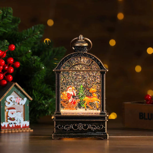 Christmas Arch Pavilion Snow Dome + Night Lamp (5-9 Working Days Delivery)