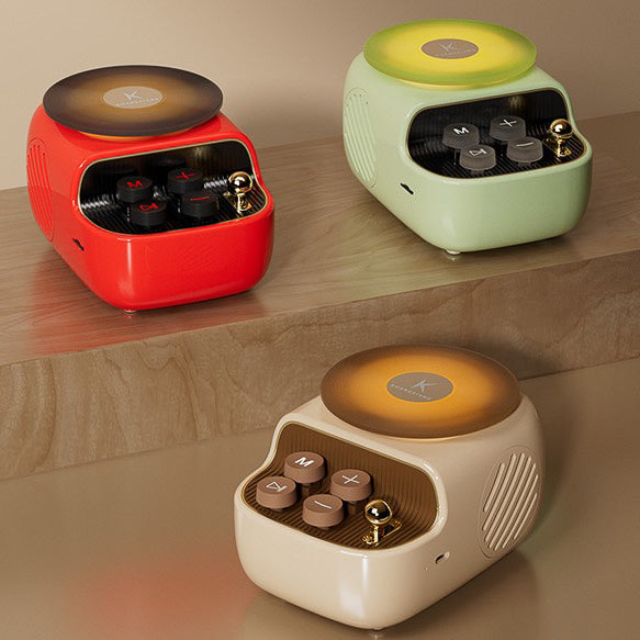 << READY STOCK >> K12 Vinyl Bluetooth Speaker With Fragrance Diffuser