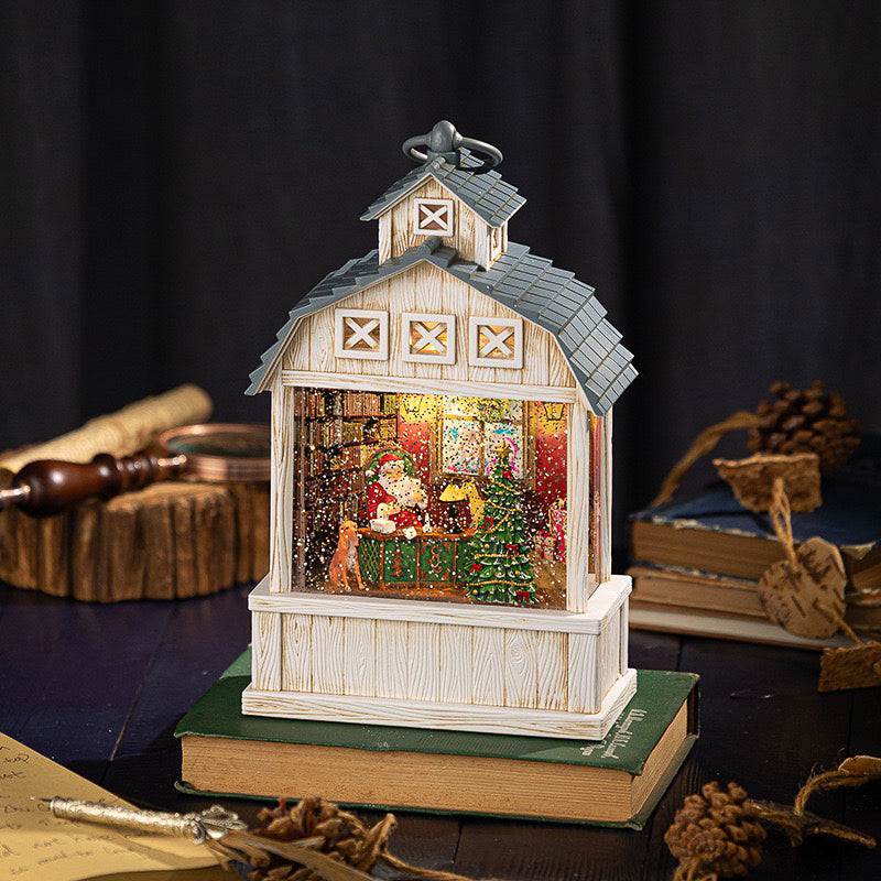Farm House Snow Dome + Night Lamp (5-9 Working Days Delivery)
