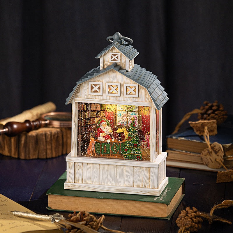 Farm House Snow Dome + Night Lamp (5-9 Working Days Delivery)