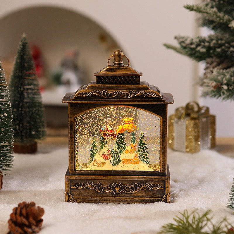 Christmas Chalet Snow Dome + Night Lamp (5-9 Working Days Delivery)