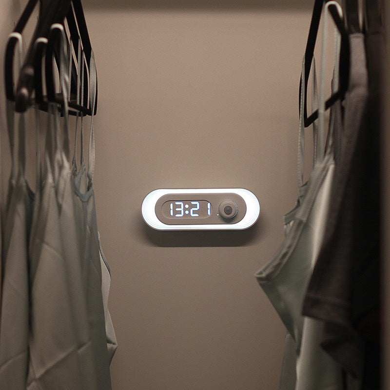 Motion Sensing LED Lamp + Display Clock (5 - 9 Working Days Delivery)