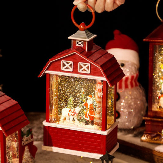 Dutch Farmhouse Snow Dome + Night Lamp (5-9 Working Days Delivery)