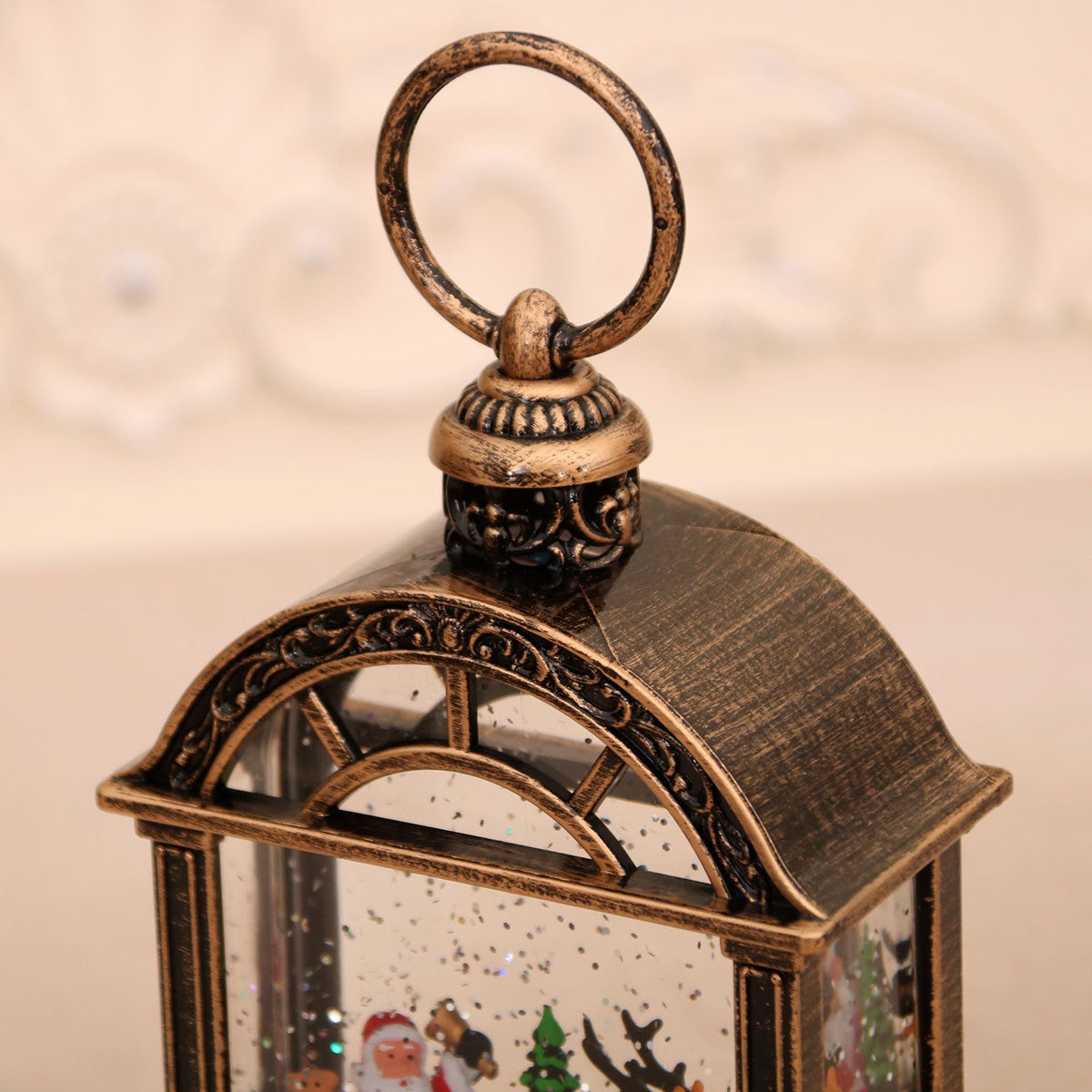 Christmas Arch Pavilion Snow Dome + Night Lamp (5-9 Working Days Delivery)