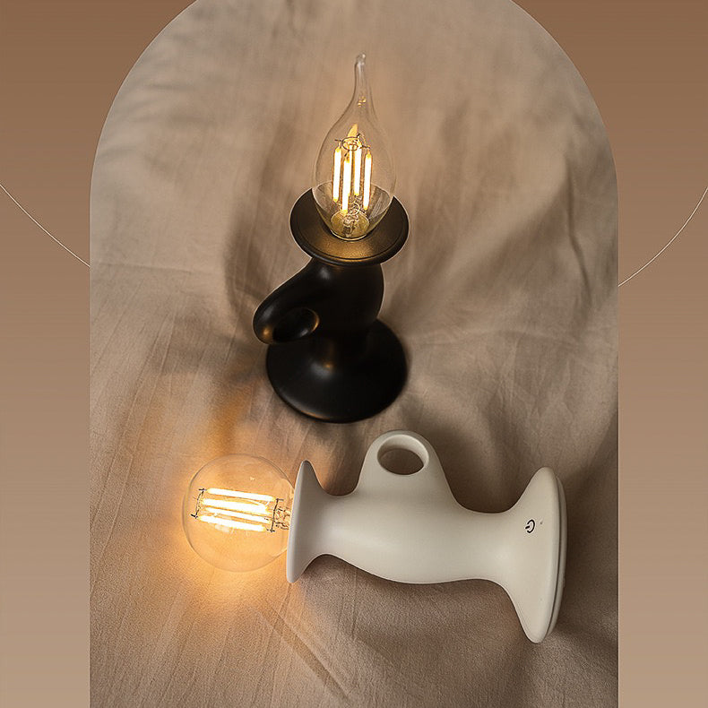 Retro Oil Lamp Rechargeable LED Night Lamp (5-9 Working Days Delivery)