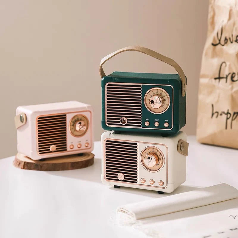 << READY STOCK >> HM11 Mini Vintage Bluetooth Speaker