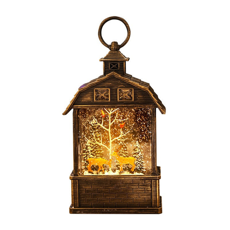 Dutch Farmhouse Snow Dome + Night Lamp (5-9 Working Days Delivery)