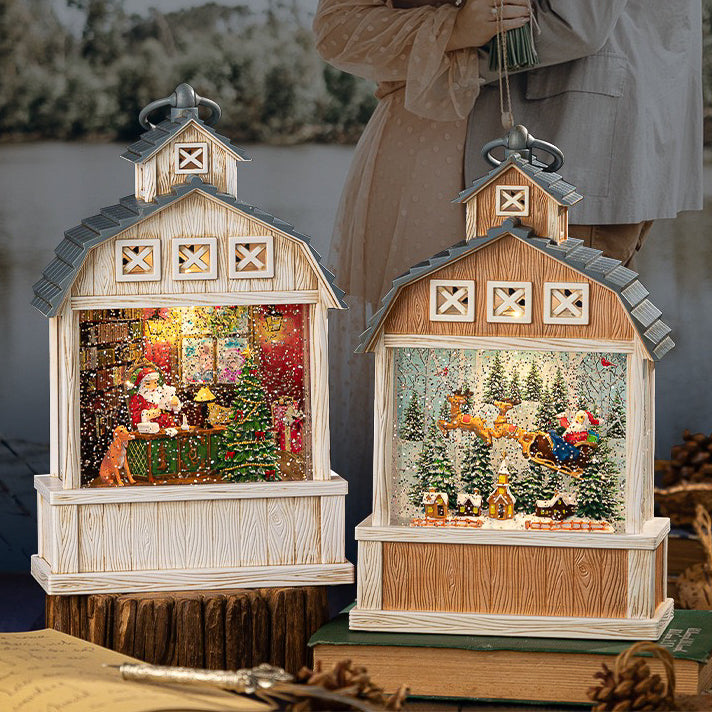 Farm House Snow Dome + Night Lamp (5-9 Working Days Delivery)