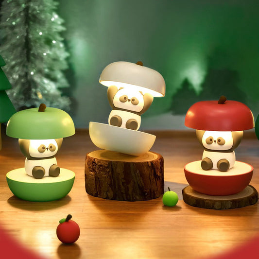 Apple Panda LED Night Lamp (5-9 Working Days Delivery)