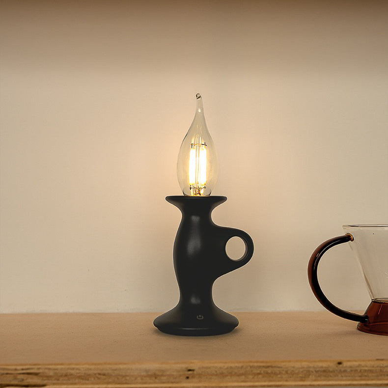 Retro Oil Lamp Rechargeable LED Night Lamp (5-9 Working Days Delivery)