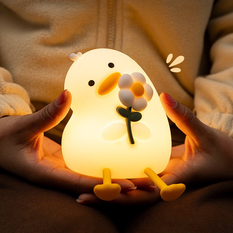 Flower Duck 2 LED Night Lamp (5-9 Working Days Delivery)