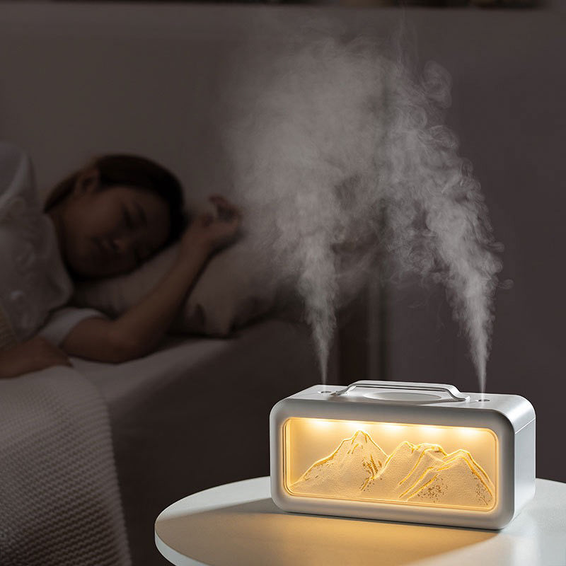 Mountain Scene Night Lamp + Humidifier (5-9 Working Days Delivery)
