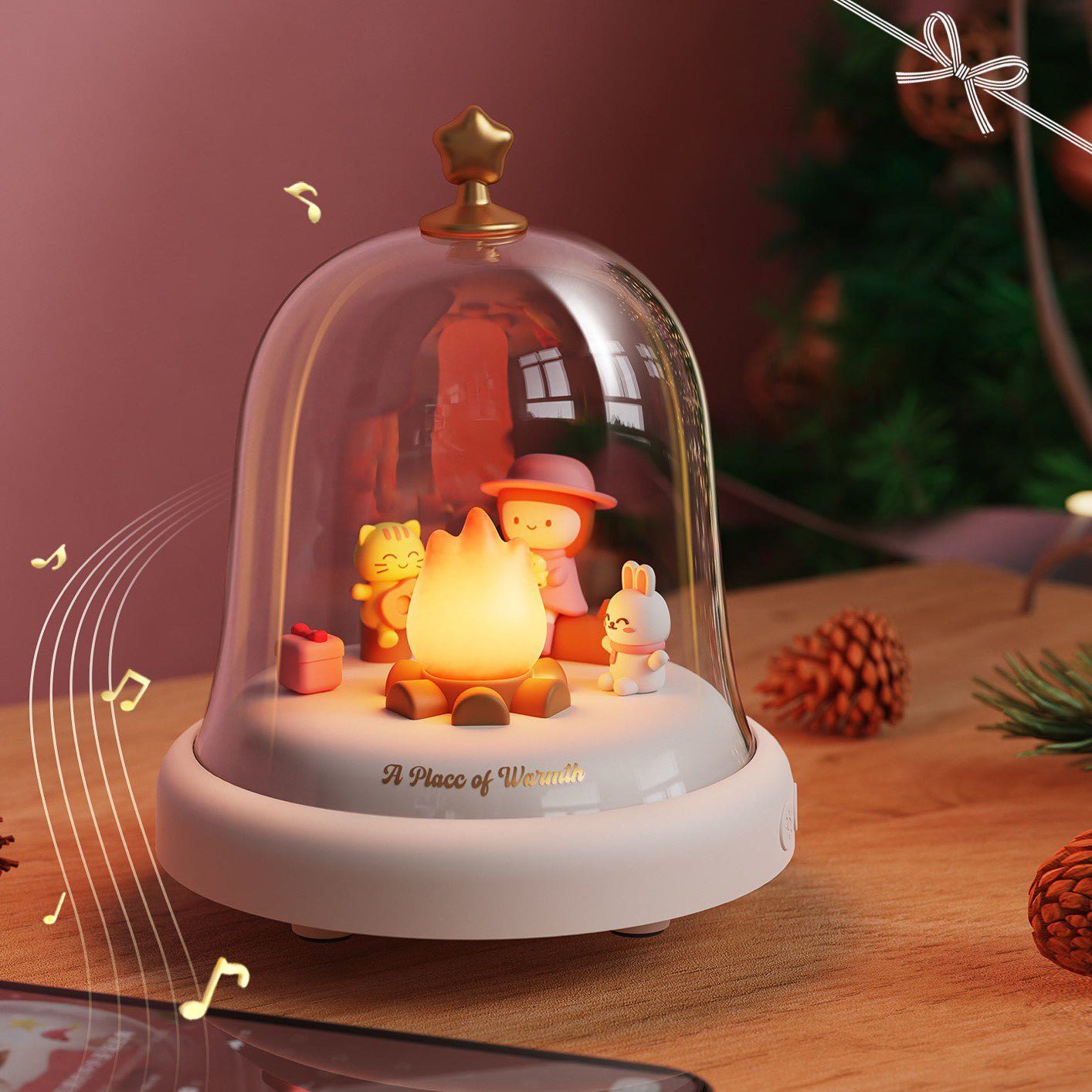 Camp Buddy Bluetooth Speaker + Ambient Night Lamp (5-9 Working Days Delivery)