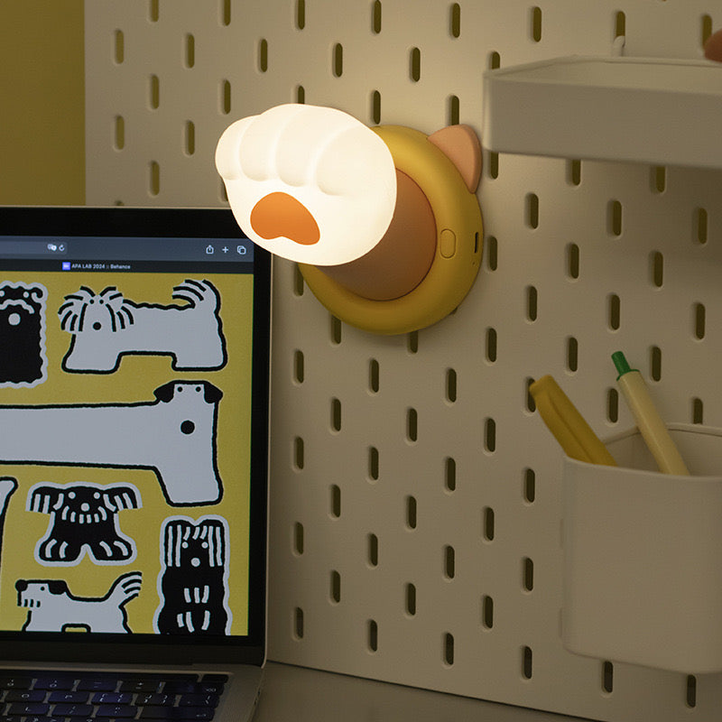 Cat Paw Wall-Mounted LED Night Lamp (5-9 Working Days Delivery)
