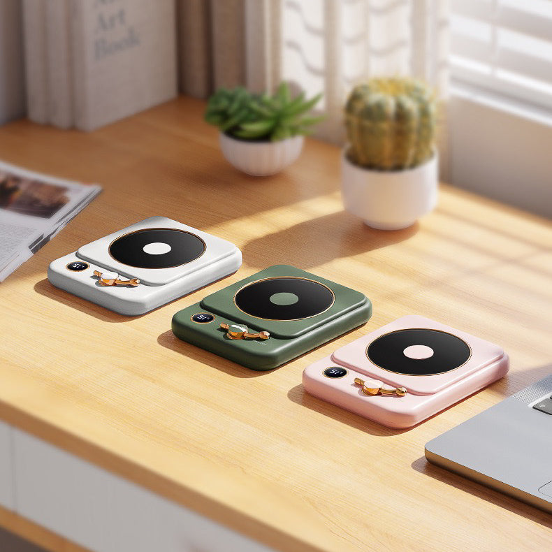 Square Vintage Electronic Cup Warmer (5-9 Working Days Delivery)