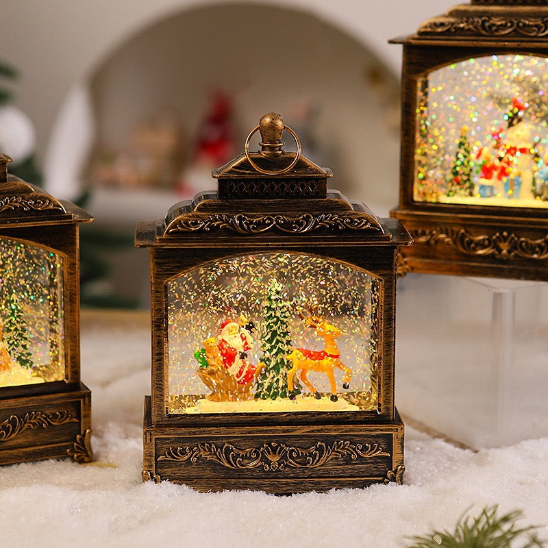 Christmas Chalet Snow Dome + Night Lamp (5-9 Working Days Delivery)