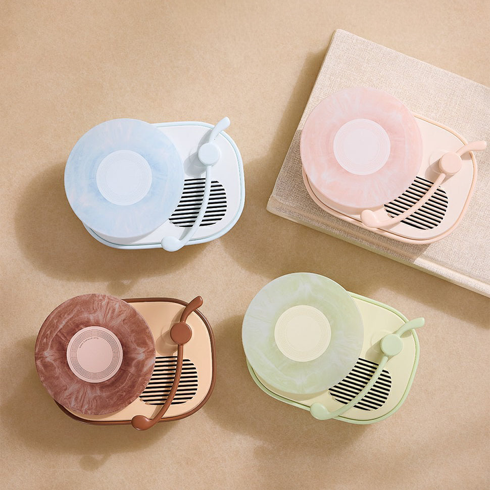 Modern Minimal Vinyl Bluetooth Speaker (5-9 Working Days Delivery)