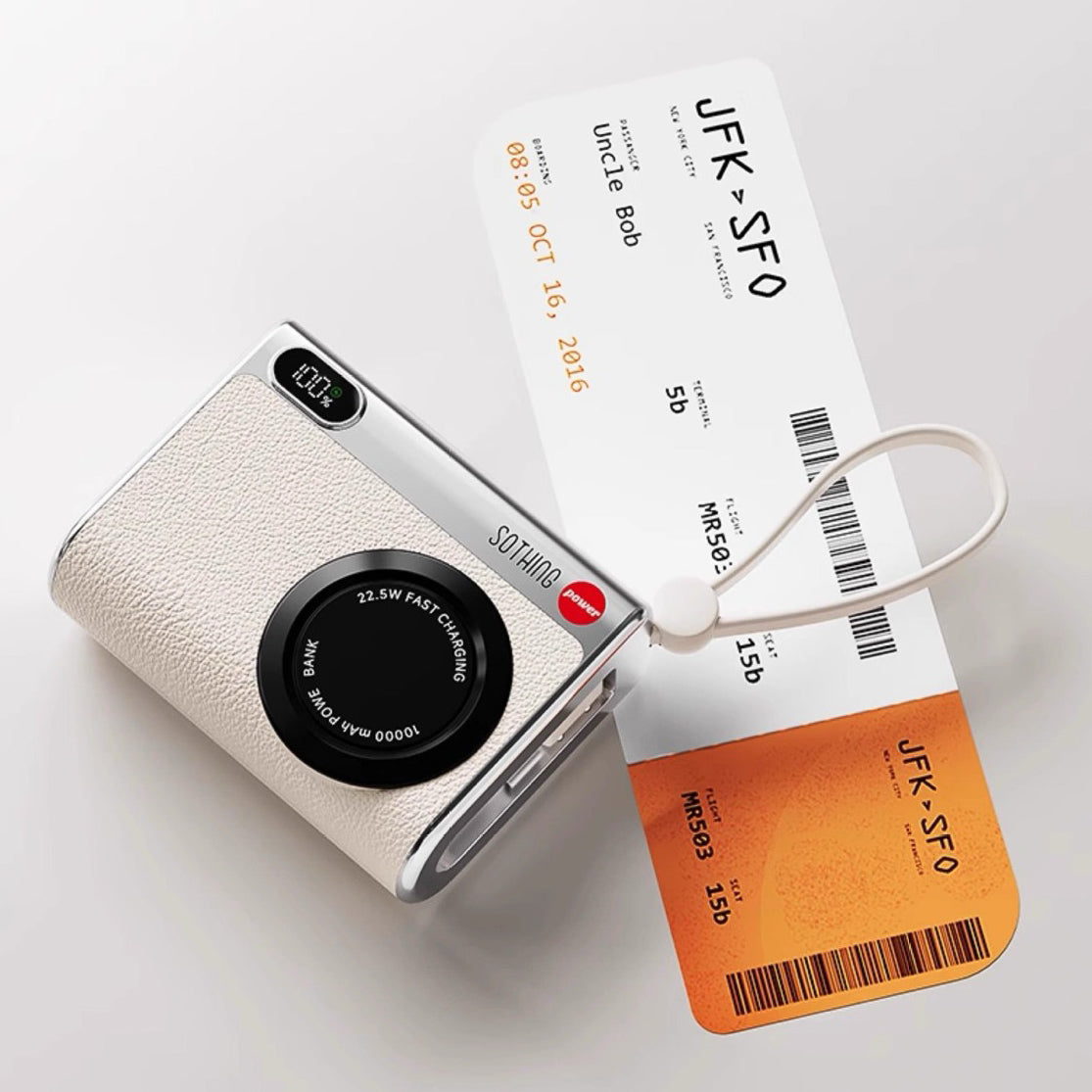 SoThing Retro Camera Powerbank 10000mAh (5-9 Working Days Delivery)