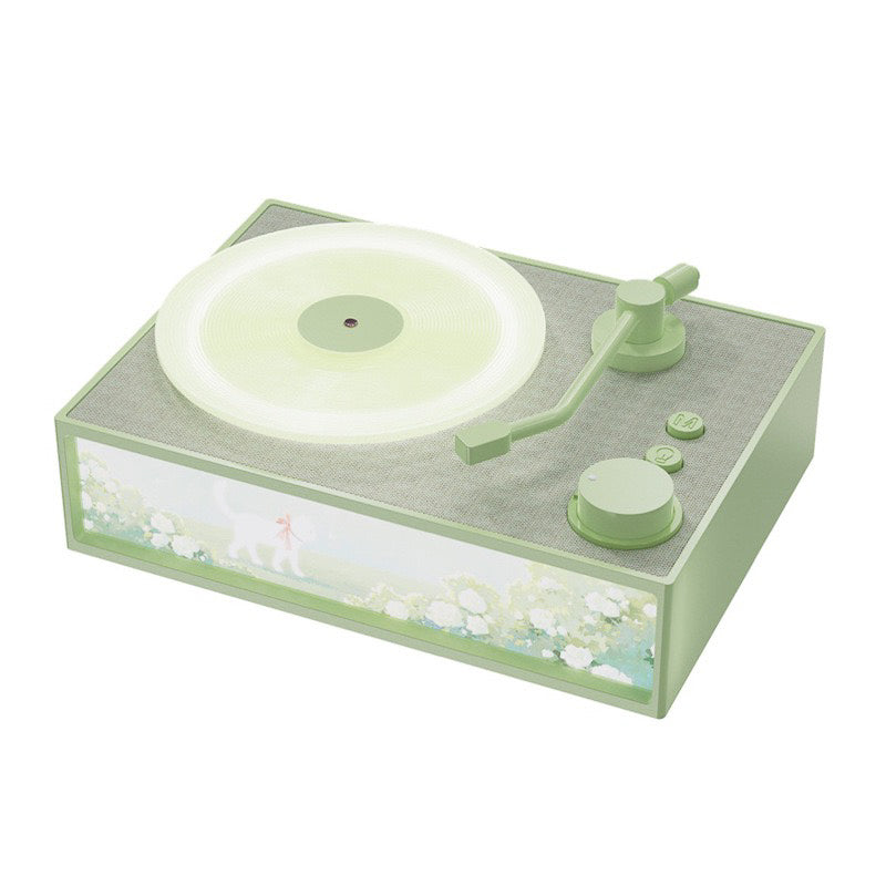 Modern Vinyl Bluetooth Speaker With Fragrance Diffuser (5-9 Working Days Delivery)