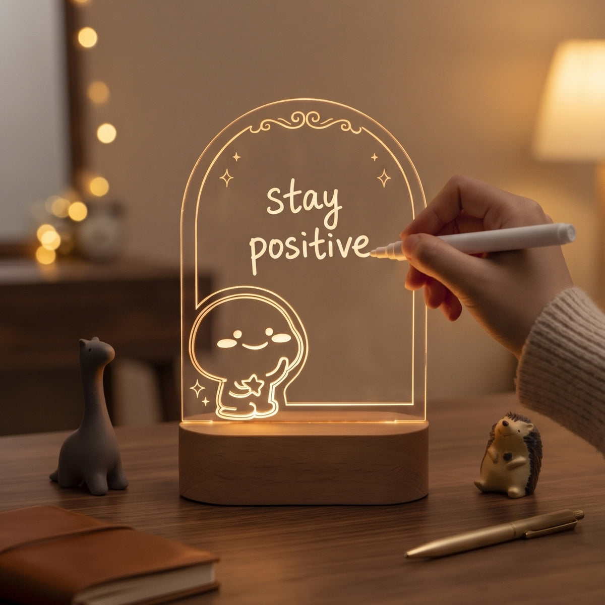 Quby LumiBoard Acrylic Night Lamp (5-9 Working Days Delivery)