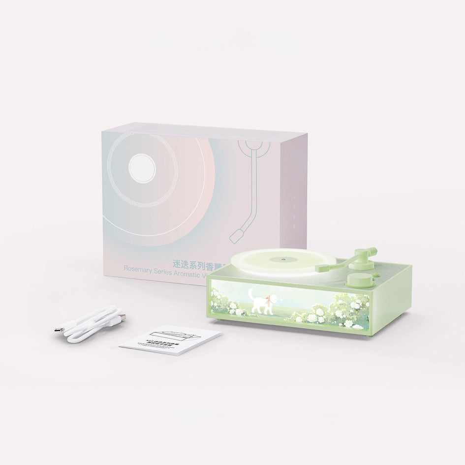 Modern Vinyl Bluetooth Speaker With Fragrance Diffuser (5-9 Working Days Delivery)